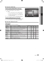 Preview for 39 page of Samsung UE32C6620UK User Manual