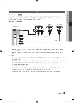 Preview for 41 page of Samsung UE32C6620UK User Manual