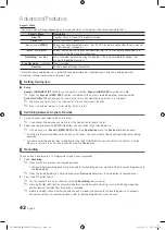 Preview for 42 page of Samsung UE32C6620UK User Manual