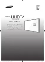 Samsung UE40JU6075 User Manual preview