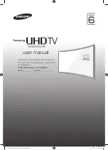 Samsung UE40JU6500 User Manual preview