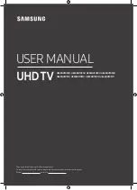 Preview for 23 page of Samsung UE43NU7090U User Manual