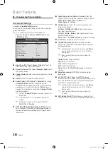 Preview for 16 page of Samsung UE46C6600 User Manual