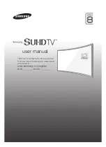 Samsung UE48JS8580 User Manual preview