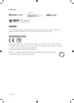 Preview for 46 page of Samsung UE50TU8500UXCE User Manual