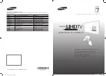 Preview for 1 page of Samsung UE55HU7200T User Manual