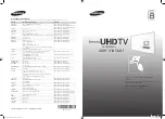 Samsung UE55HU8500L User Manual preview