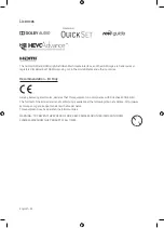 Preview for 46 page of Samsung UE55TU8500UXXU Manual