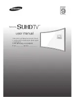 Preview for 1 page of Samsung UE65JS9580 User Manual