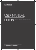 Preview for 23 page of Samsung UE82RU8000U User Manual