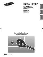 Samsung UH026EAV Series Installation Manual preview