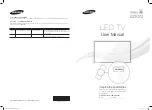 Samsung UN32D4000ND User Manual preview