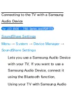 Preview for 221 page of Samsung UN32ES6500F E-Manual