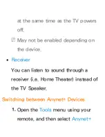 Preview for 594 page of Samsung UN32ES6500F E-Manual