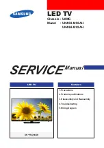 Samsung UN40H4203AH Service Manual preview