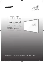 Preview for 1 page of Samsung UN40J6200AF User Manual