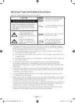 Preview for 2 page of Samsung UN40LS001 Manual