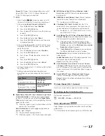 Preview for 17 page of Samsung UN46C6800UFXZA User Manual