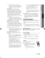 Preview for 21 page of Samsung UN46C6800UFXZA User Manual