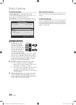 Preview for 24 page of Samsung UN55C5000 User Manual