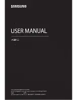 Preview for 1 page of Samsung UN55MU9000 User Manual