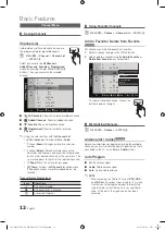 Preview for 12 page of Samsung UN60C6400 User Manual