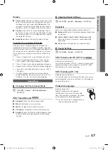 Preview for 17 page of Samsung UN60C6400 User Manual