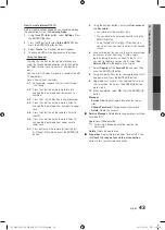 Preview for 43 page of Samsung UN60C6400 User Manual