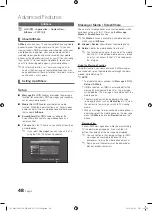 Preview for 48 page of Samsung UN60C6400 User Manual