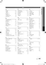 Preview for 61 page of Samsung UN60C6400 User Manual