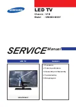 Samsung UN60EH6003F Service Manual preview