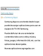 Preview for 326 page of Samsung UN60ES7500F (Spanish) E-Manual