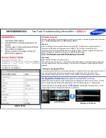 Preview for 4 page of Samsung UN65D8000XFXZA Fast Track Troubleshooting