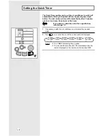 Preview for 18 page of Samsung UQ18A1QE Owner'S Instructions Manual