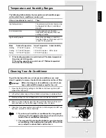 Preview for 21 page of Samsung UQ18A1QE Owner'S Instructions Manual