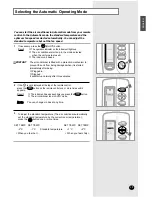 Preview for 9 page of Samsung UQT18S0GB Owner'S Instructions Manual