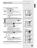 Preview for 11 page of Samsung UQT18S0GB Owner'S Instructions Manual