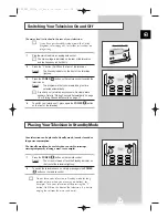 Preview for 11 page of Samsung UW-17J11VD Owner'S Instructions Manual