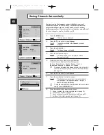 Preview for 16 page of Samsung UW-17J11VD Owner'S Instructions Manual