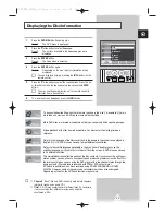 Preview for 59 page of Samsung UW-17J11VD Owner'S Instructions Manual