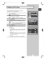 Preview for 67 page of Samsung UW-17J11VD Owner'S Instructions Manual