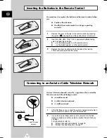 Preview for 10 page of Samsung UW21J10VD Owner'S Instructions Manual