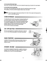 Preview for 6 page of Samsung Vacuum cleaner Operating	 Instruction