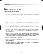 Preview for 2 page of Samsung VC-5814H Operating Instructions Manual