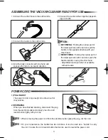 Preview for 4 page of Samsung VC-5814H Operating Instructions Manual