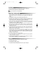Preview for 2 page of Samsung VC-6313 Operating Instructions Manual