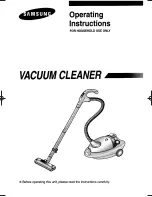 Samsung VC-7715VP Operating Instructions Manual preview