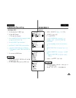 Preview for 51 page of Samsung VP-D303 Owner'S Instruction Book