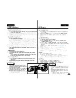 Preview for 83 page of Samsung VP-D303 Owner'S Instruction Book