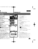 Preview for 57 page of Samsung VP-D36 Series User Manual